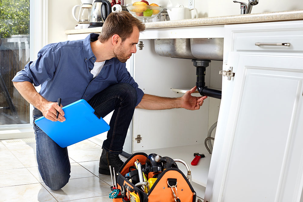 Inspecting garbage disposal